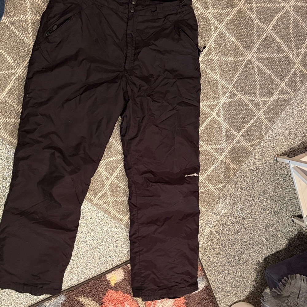 Men's Black Snow Pants